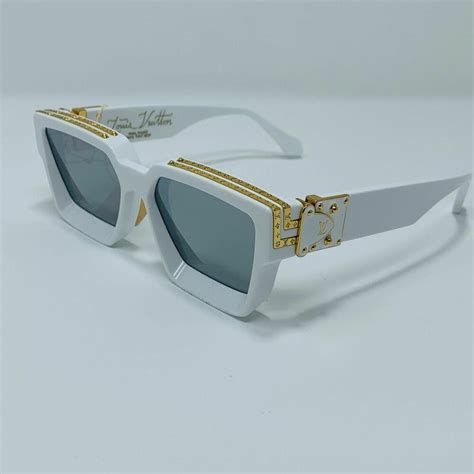 white and gold louis vuitton sunglasses|louis vuitton sunglasses millionaire.